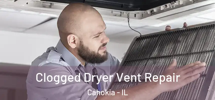  Clogged Dryer Vent Repair Cahokia - IL